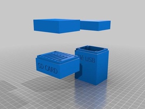 boites magnetiques 3d drucken 3d print model - Mito3D