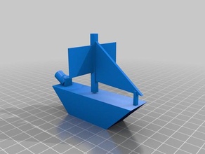 wind powered sailboat 3d printing 3d print model - Mito3D