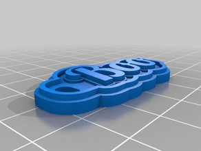 boo keychain keychains customized 3d print model - Mito3D