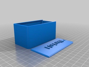 marielle yuvarlak kutu kapağı kaplar özelleştirilmiş 3d print model - Mito3D