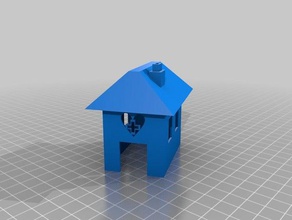 sperm donation clinic many houses buildings & structures 3d print model - Mito3D
