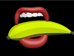 wanna banana sculptures 3d print model - Mito3D
