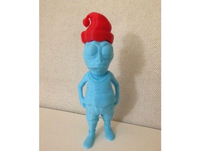 sleestak gnome sculture 3d print model - Mito3D