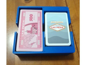Kartenhalter las pezia c&agravetate gorfo spezzino vero-board-Spiel - Spielzeug Zubehör 3d print model - Mito3D