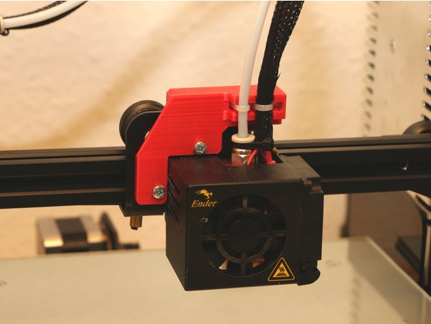 ender3 hotend cavo antistrappo 3d la stampante accessori creality ender 3 il fai da te miglioramento 3D print model - Mito3D