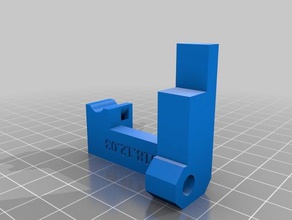prusa mk3 x-eje del motor soporte cable 3d de la impresora partes i3 3d print model - Mito3D