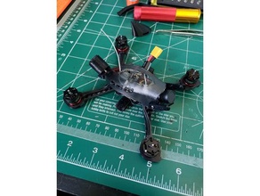 babyhawk axii micro antenna holder hobby 3d print model - Mito3D