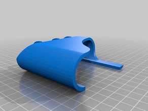 palm parte de un guante disfraz 3d print model - Mito3D