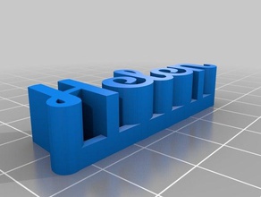 helen nome del tag sculture personalizzato 3d print model - Mito3D