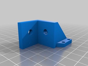enstop max hypercube 3d de l'imprimante pièces butée y-butée 3d print model - Mito3D