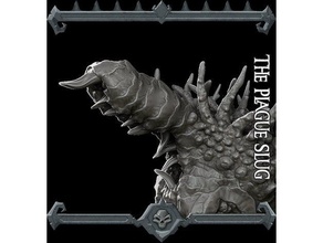 plague slug sign up our newsletter get more creatures chaos demon snail dnd frostgrave heroquest monster nsfw warhammer quest 3d print model - Mito3D