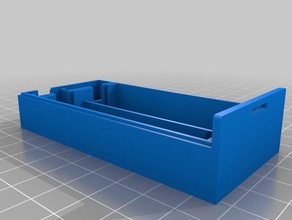 box lithium 18650 battery tool holders boxes 3d print model - Mito3D