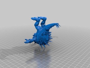giga bowser de vídeo jogos mario nintendo super smash bros 3d print model - Mito3D