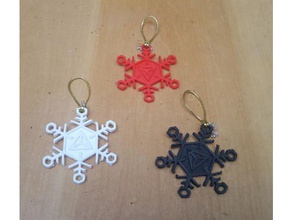 ingress snowflake christmas decoration other nsfw 3d print model - Mito3D