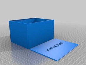 my customized round box lid containers 3d print model - Mito3D