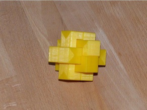 Knoten-puzzle-02 Rätsel knoten 3d print model - Mito3D