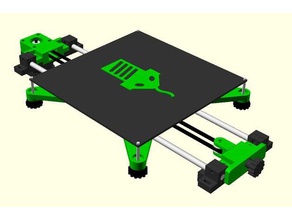 verde mamba v13v20 eixo 3d a impressora partes Impressora A impressão diy fácil de 3d print model - Mito3D