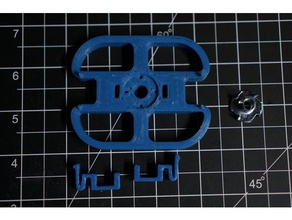 xbox 360 kinect base de montagem eletrônica 3d print model - Mito3D