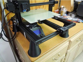 creality cr-10 de elevação significa menor pegada carbono 3d a impressora acessórios 3d print model - Mito3D