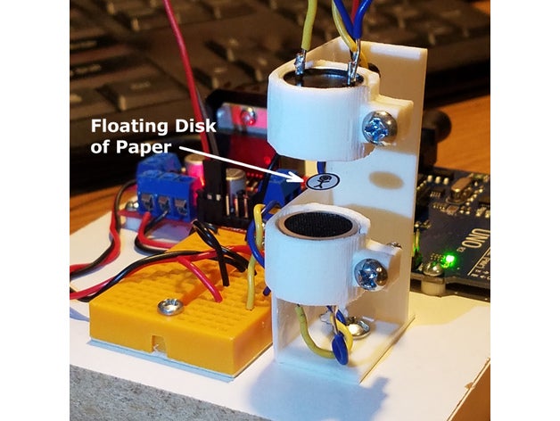 Ultraschall-levitator Halterung - Elektronik openscad 3D print model - Mito3D