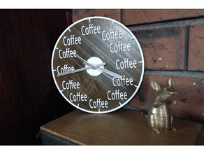 kahve zamanı dekor 3d print model - Mito3D