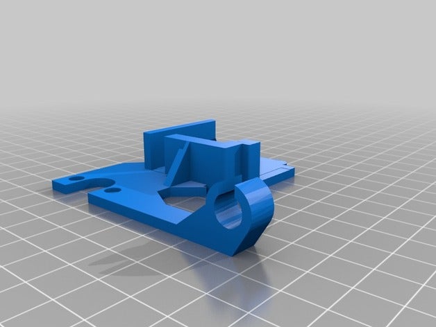 ezout-filament-sensor mount cr-10 3 d Drucker Zubehör 3D print model - Mito3D