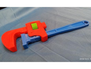 boru anahtarı el araçlar iş ortamına uygun olmayan 3d print model - Mito3D