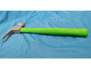 la griffe marteau main outils 3d print model - Mito3D