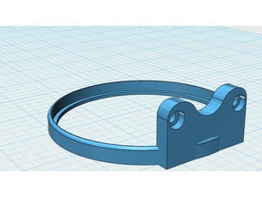 anycubic i3 mega led ring holder 3d printers 3d print model - Mito3D