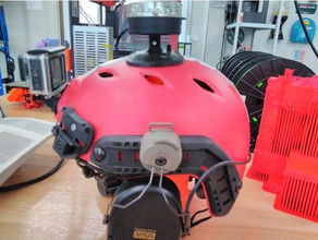 navilight gopro Helm Halterung sport im freien mount kajak navi-Licht navisafe toplicht 3d print model - Mito3D