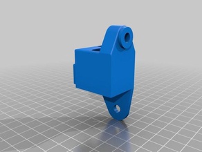 lower fridge hinge pantry kitchen replacement parts diy 3d print model - Mito3D