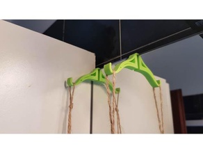mirror hanger hook bathroom mount 3d print model - Mito3D