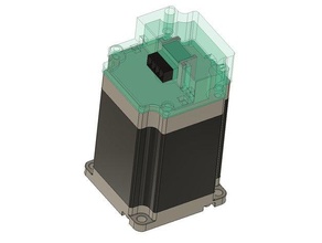 nema23 de la tapa del extremo vivienda máquina herramientas cnc esfinge motor openbuilds 3d print model - Mito3D