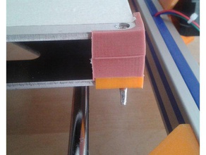 am8 heat bed spacer 3d printer parts anet a8 diy stepper heating 3d print model - Mito3D
