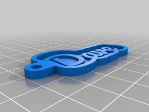 lei chaveiros personalizado 3d print model - Mito3D