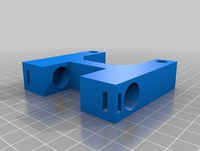 tronxy x5 x-y transport de remplacement 3d l'imprimante pièces axe 3d print model - Mito3D