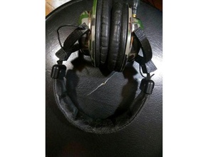 earcup holder ath pro 5 music 3d print model - Mito3D