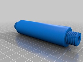 ashford jumbo bobin çekirdek parçasını yeniden boyutlandırılabilir hobi espinner 360 füzyon koyun çıkrık 3d print model - Mito3D