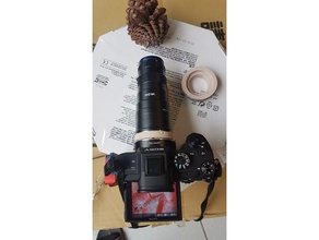 sony nex e-mount lente leica lm adaptador de montaje la cámara convertidor 3d print model - Mito3D