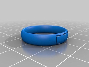 anillo hlj 20 tamaño 11 los anillos personalizado lds mormón 3d print model - Mito3D