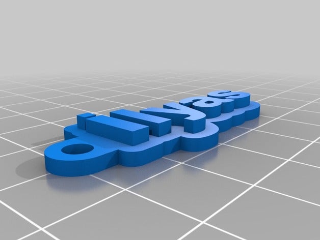 İlyas Anahtarlık özelleştirilmiş 3D print model - Mito3D
