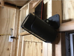 Kanarische aio Ansicht verstellbare Wandhalterung Kamera alle eins sind Kamera-Halterung Enten Sicherheit zu Hause Hühner Sicherheits-Kamera Sicherheits-Kamera-mount 3d print model - Mito3D
