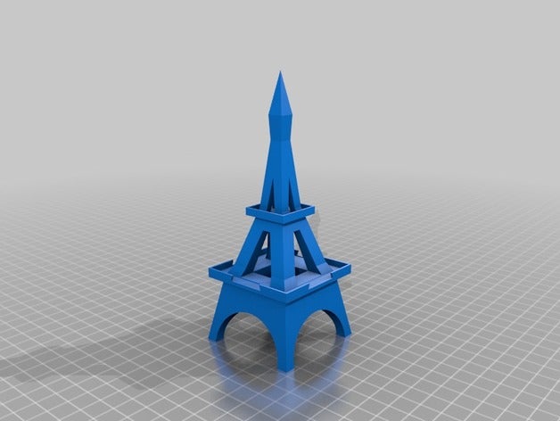 Eyfel Kulesi 3d baskı 3D print model - Mito3D