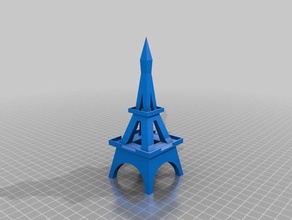 torre eiffel 3d impressão 3d print model - Mito3D