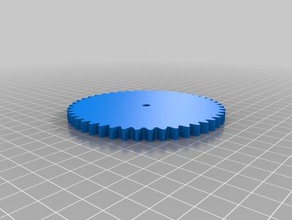 mon personnalisés en développante de cercle crémaillère la robotique 3d print model - Mito3D