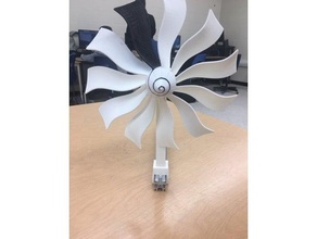 moinho de vento rev extrusão engenharia 3d print model - Mito3D