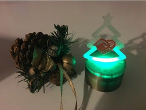activar árvore de natal decoração 3d print model - Mito3D