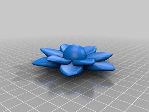 fiore ape bomber interattiva arte 3d print model - Mito3D