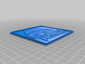 fissh 2d art customized 3d print model - Mito3D