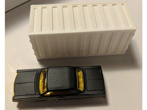 gaslands shipping containers sliding lid box games mad max tabletop terrain 3d print model - Mito3D